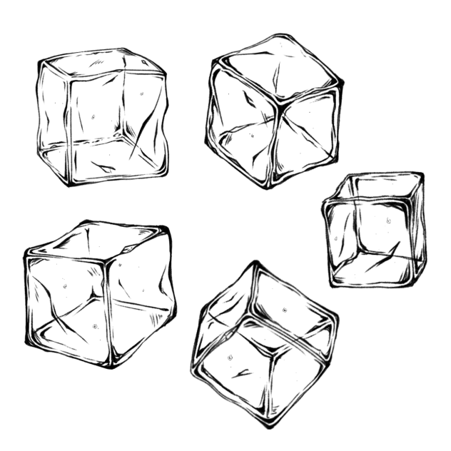 氷(線画)