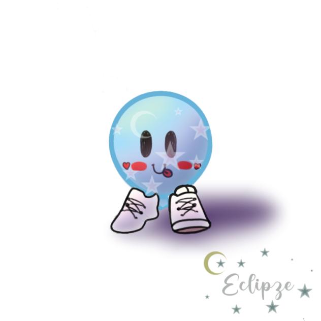 un globo feliz con zapatos