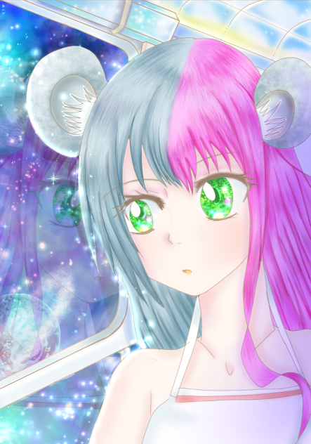 渡邊友紀さんの線画お借りしました♪