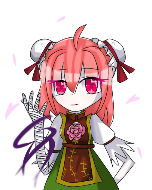 片腕有角の仙人　(塗りました！)
