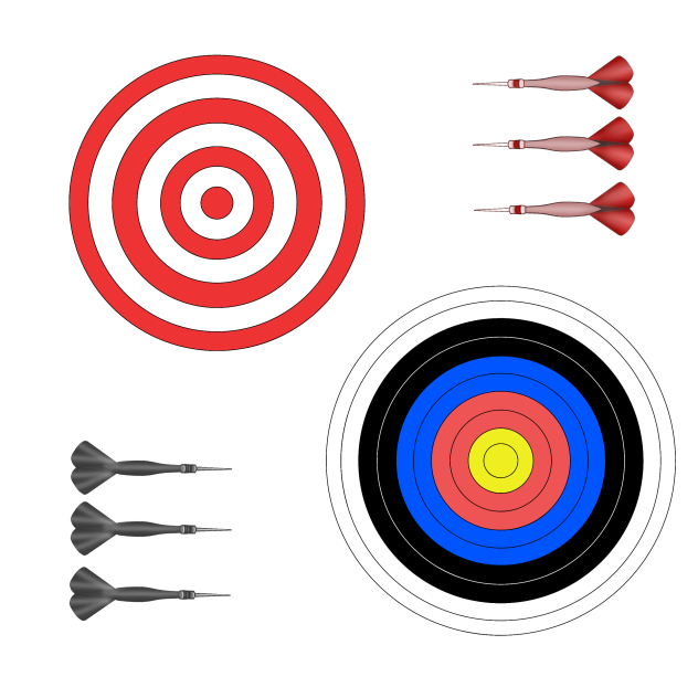 Dart board