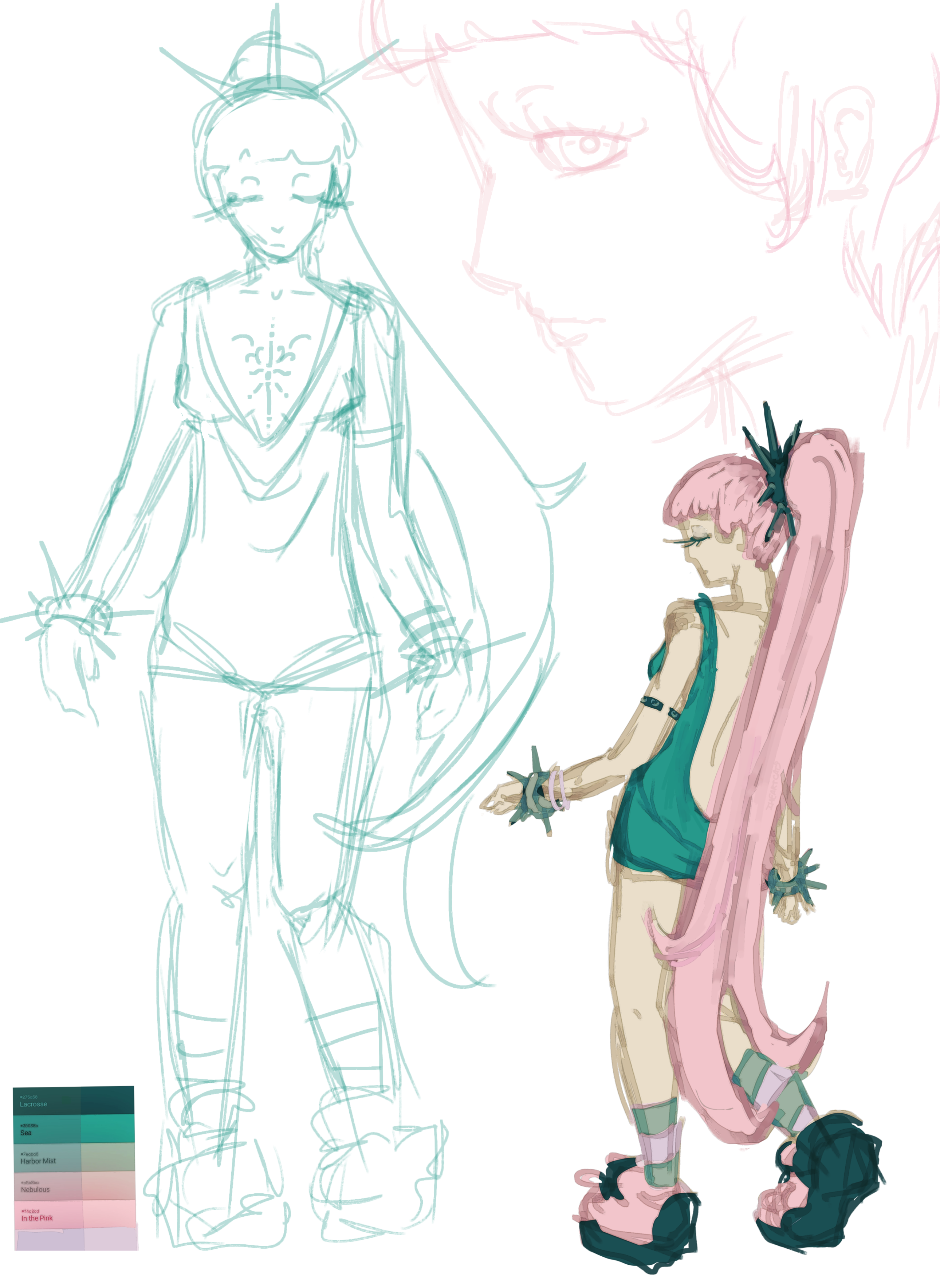 Quick character design v2 - ibisPaint