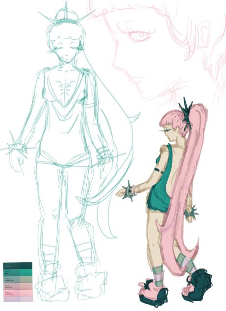 Quick character design v2 - ibisPaint