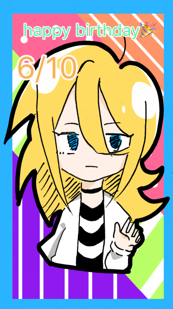 レイチェル誕生日イラスト