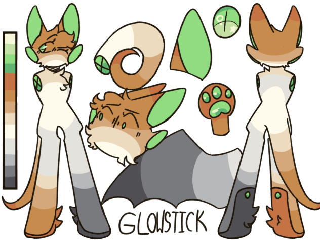 updated glowstick ref sheet