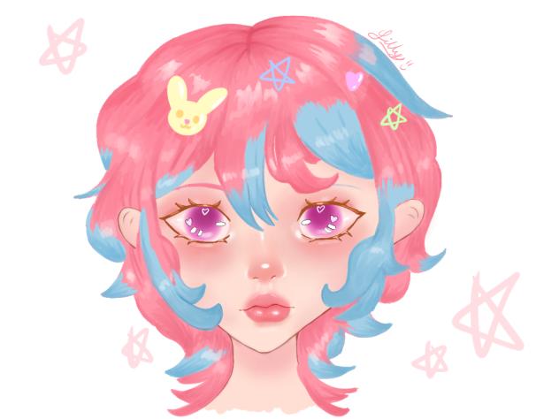 trying jelly art style