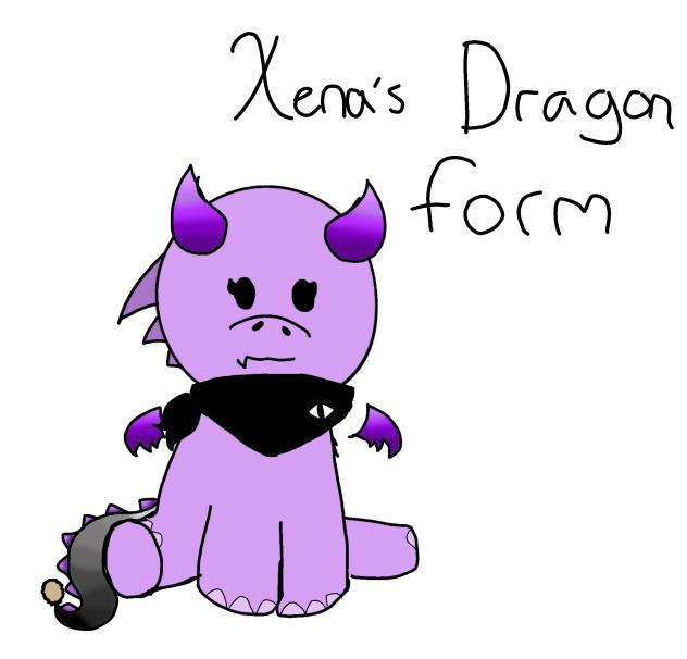 Xena as her dragon form