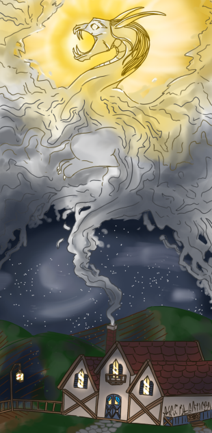 The Dragon in the Clouds