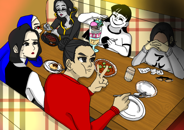 ファミレスの悪夢