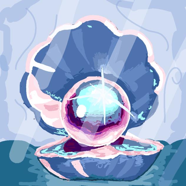 Shells 🐚 in the ocean