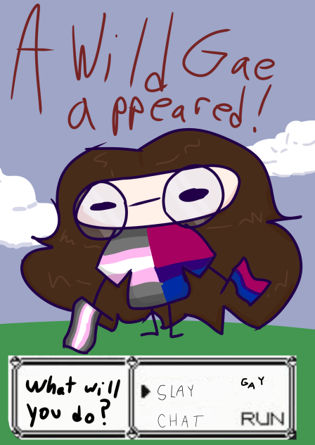 my only gae art for the month