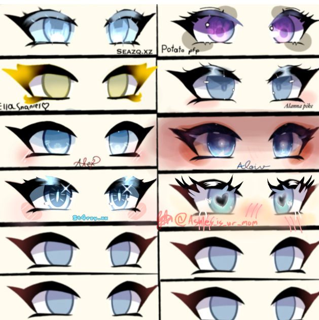 Gacha eyes collab