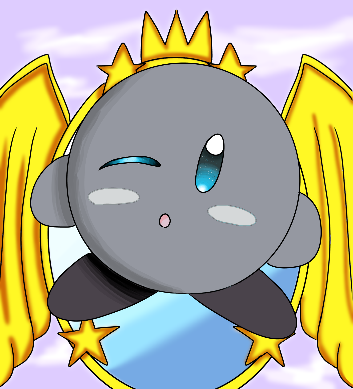 未使用　シャドーカービィ2種 シャドーカービィ - ibisPaint