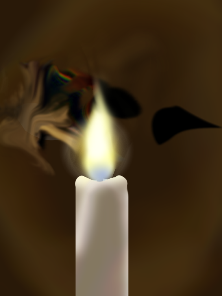 A candle - ibisPaint