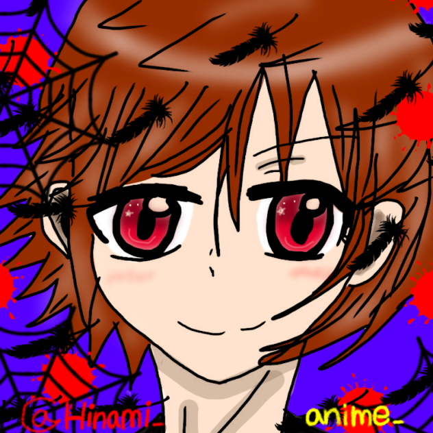 雛心の落書き⑴(色塗りversion)
