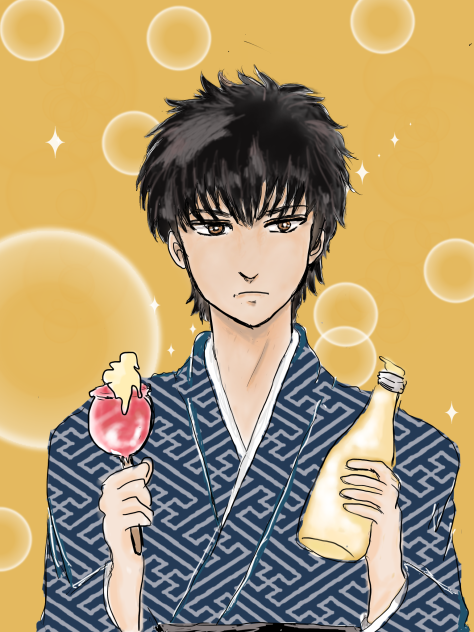 土方さん「りんご飴にもマヨネーズ！」