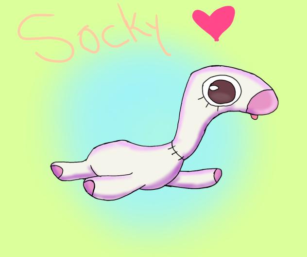 a cute sock