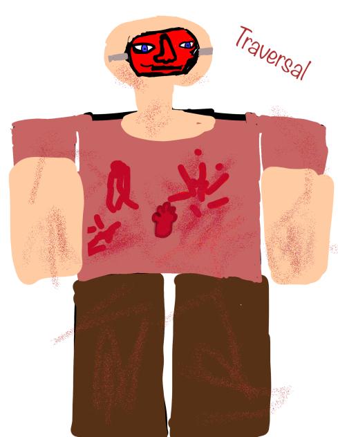 Character from traversal(Roblox)