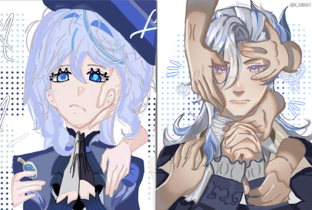 Art collab w my cousin!