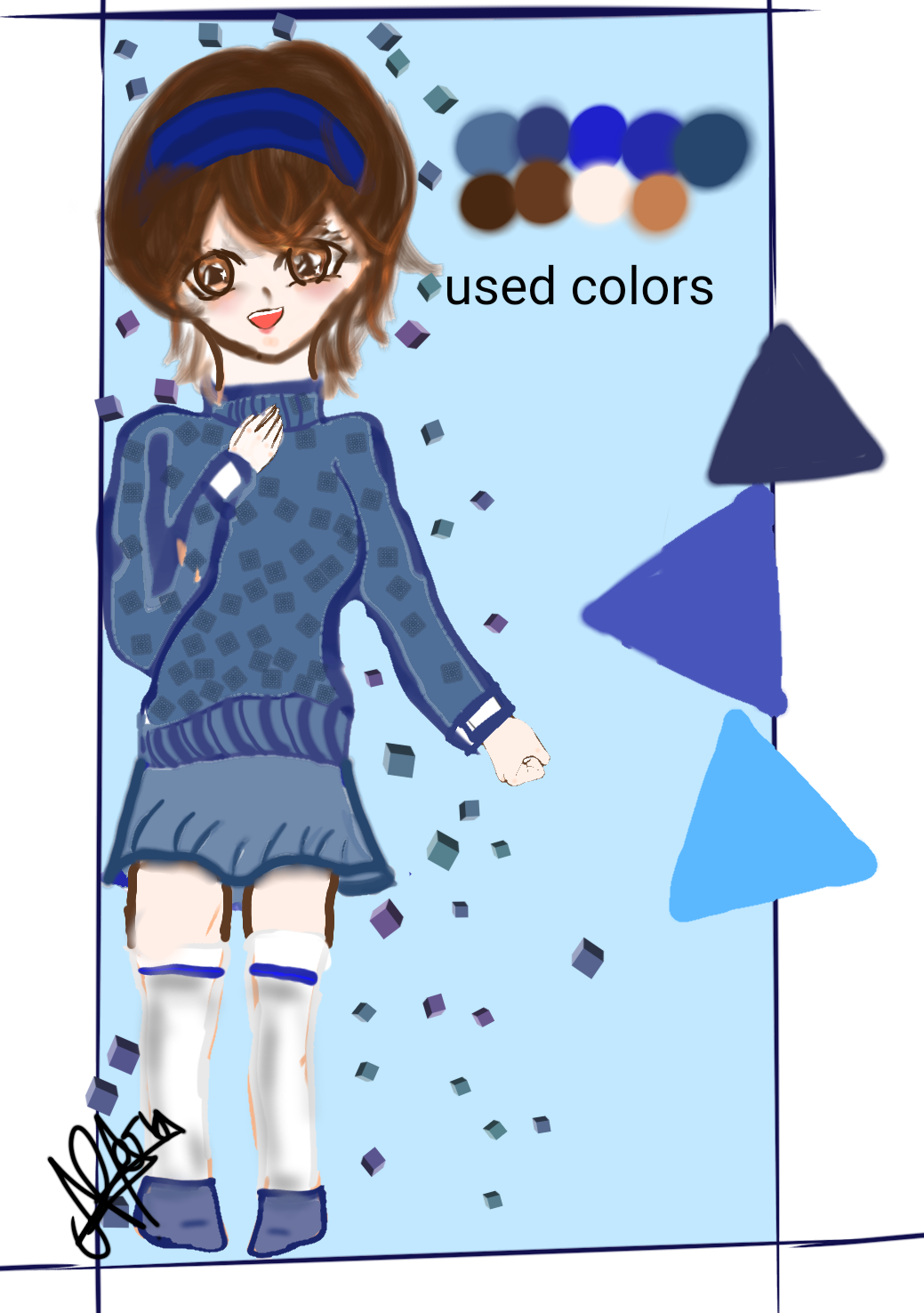 💙🥤🧊 - ibisPaint