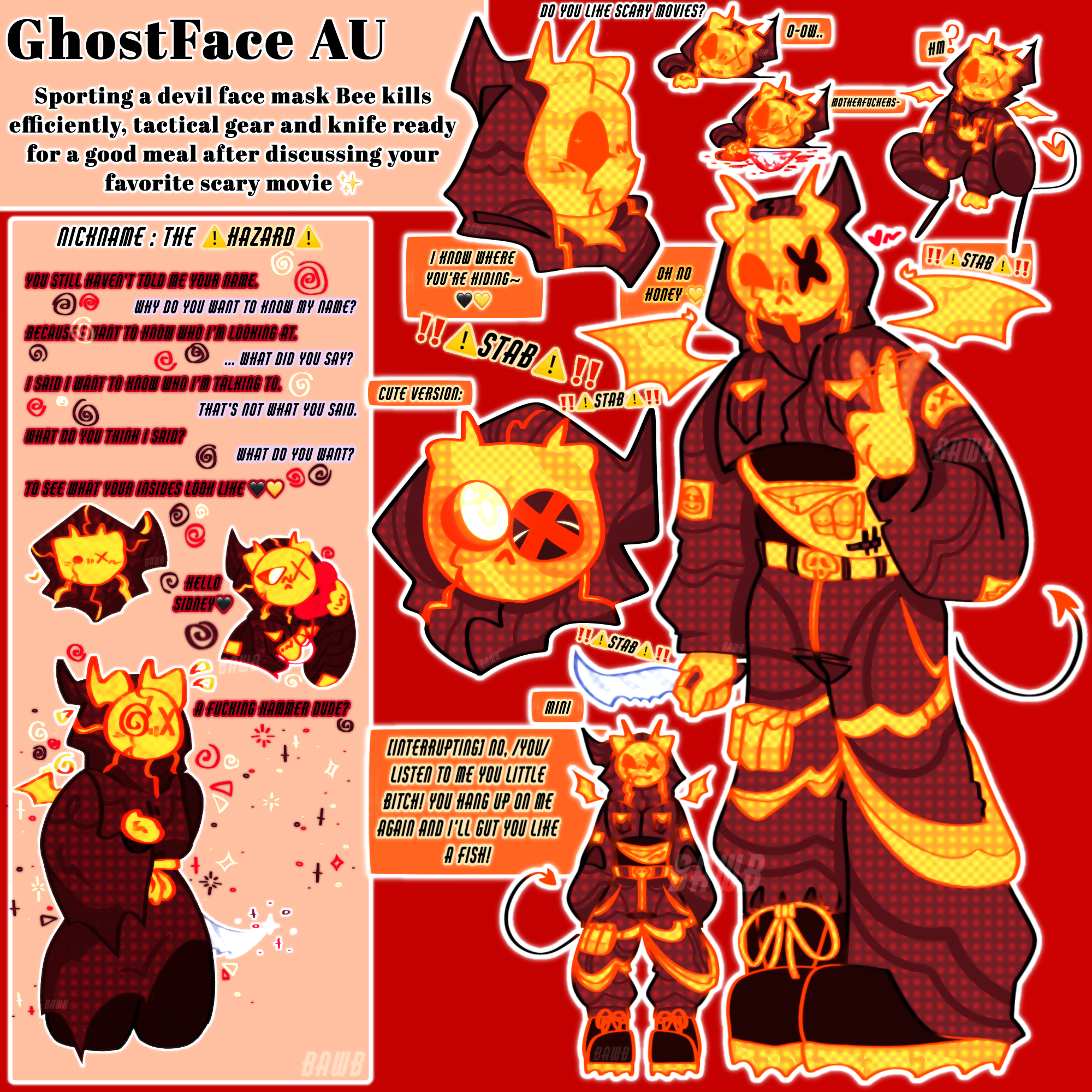 Ghostie Bee AU - ibisPaint