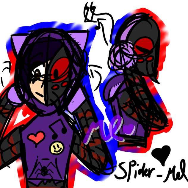 Spidersona sketch