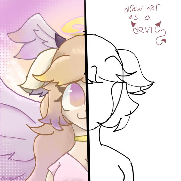 my angel oc Collab!