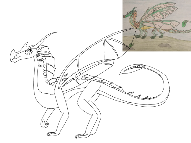 Start of line art