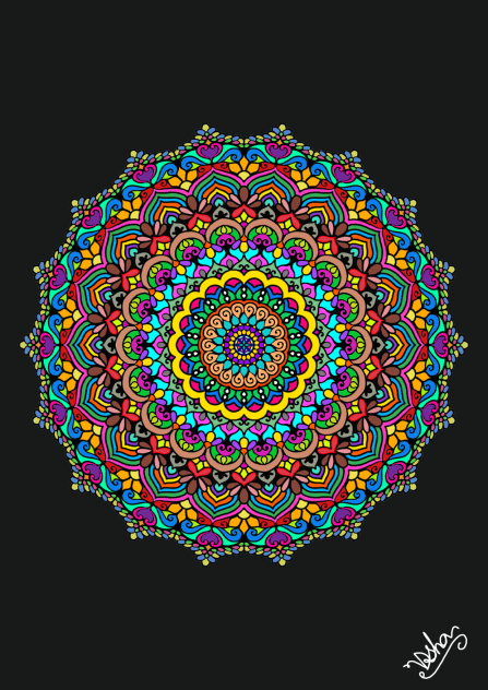 Mandala - ibisPaint