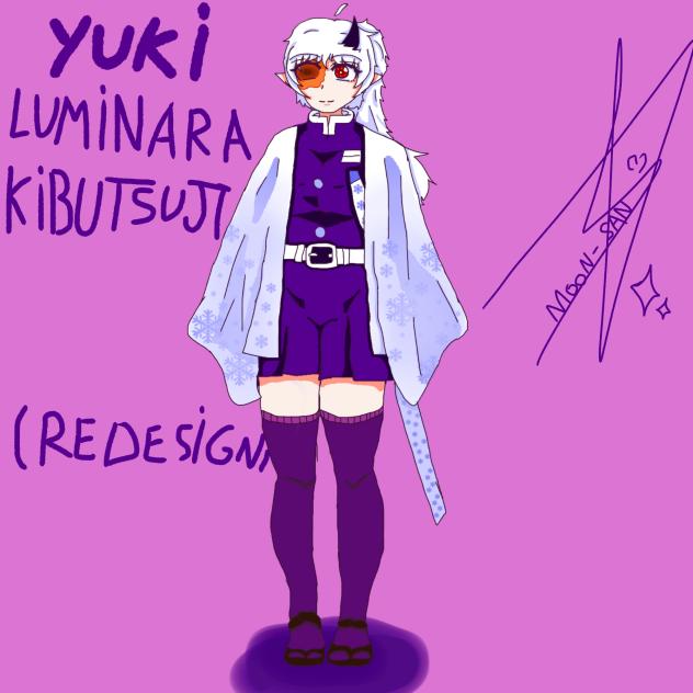 Yuki Luminra Kibutsuji (redesign)