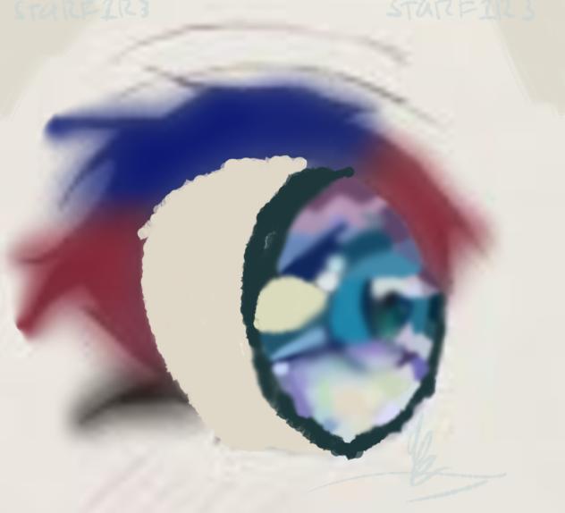 Tracing an eye