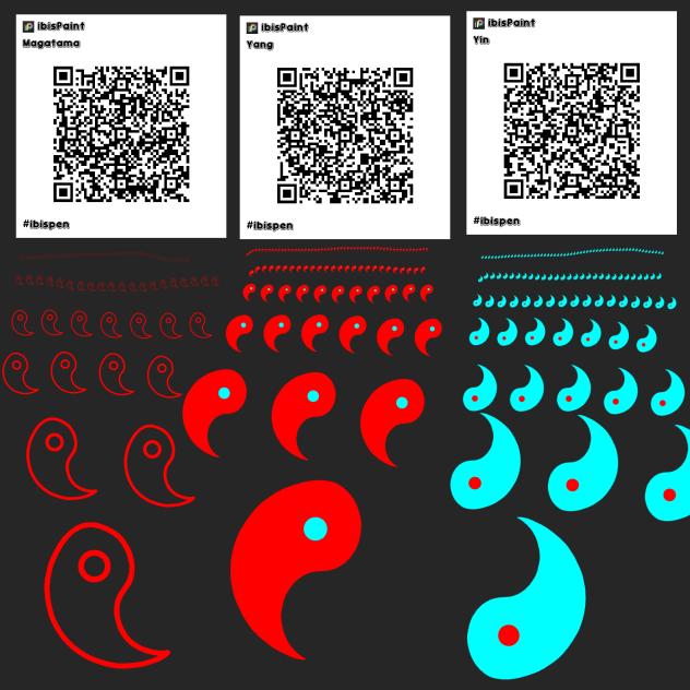 Magatama e yin Yang