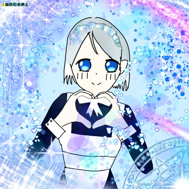 メイドさん！💙💎🔹