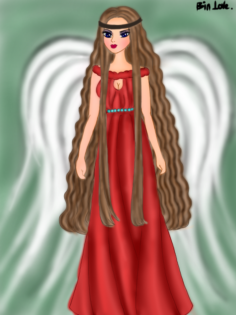 Draw and color barbie