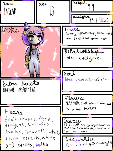 My second sheet for they call us crazy