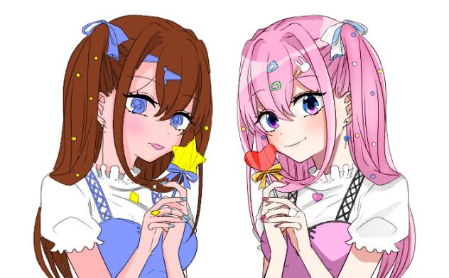 合作色塗り