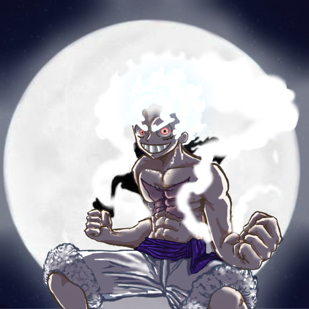 luffy-gear-5-nika-man-restored-ibispaint