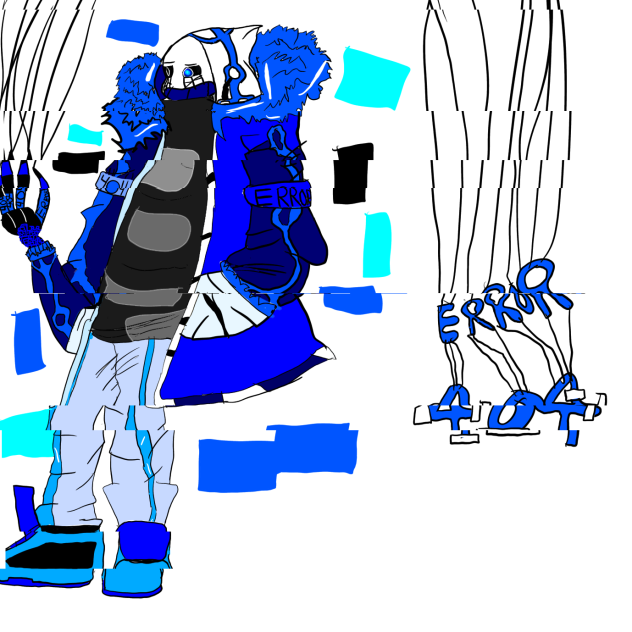 new design for error 404 sans