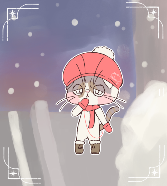 寒い…