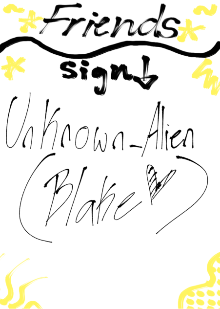 Friend signature