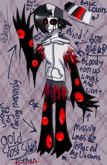 Gold or Lost Silver my AU redesigned - ibisPaint