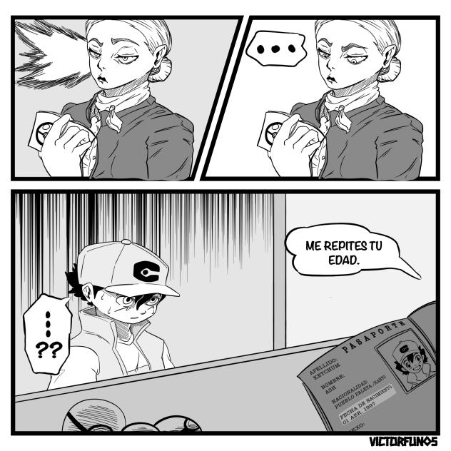 Inktober passport #ashketchum #pokemon