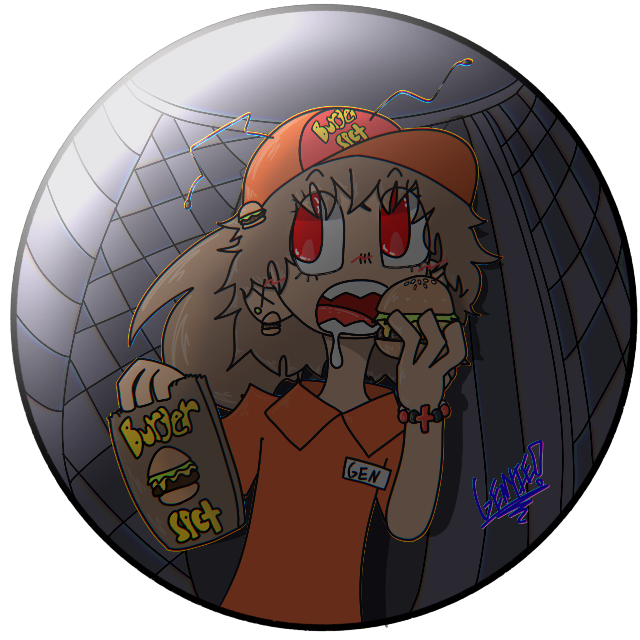 Gen on the job - ibisPaint