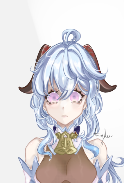 Ganyu Fanart Remake