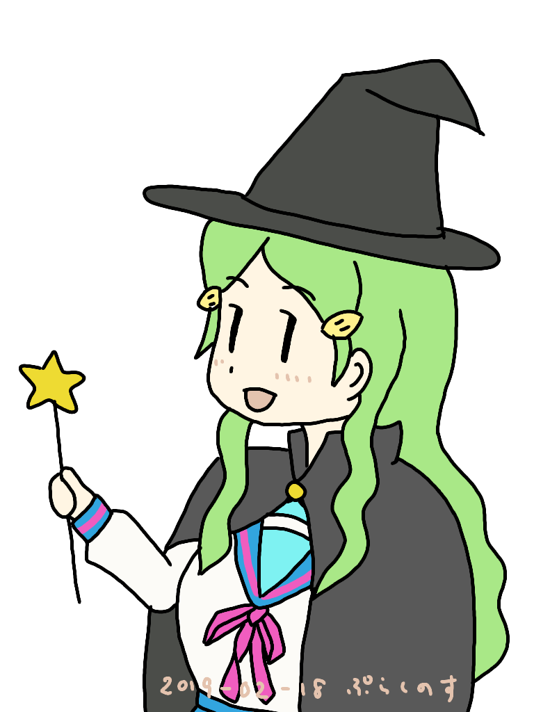 悪い宇宙人の喜緑江美里さん Ibispaint