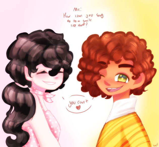 A smile like that (Camilo and Stella)
