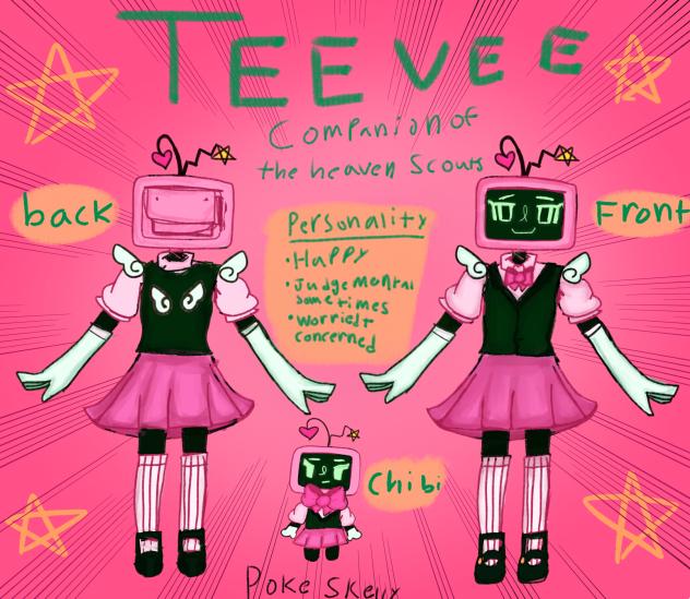Tee Vee body sheet for art fight