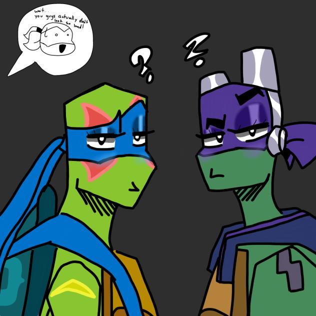 I found my art style on the turtles