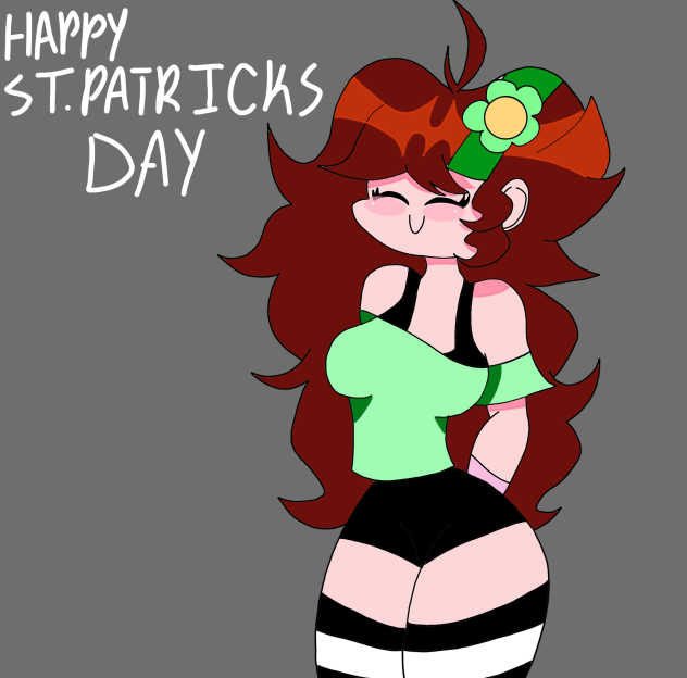 St. Patricks day girlfriend