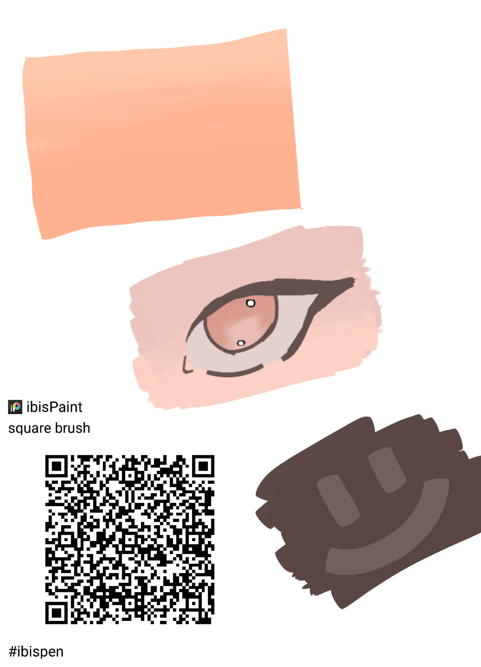 Square brush - ibisPaint